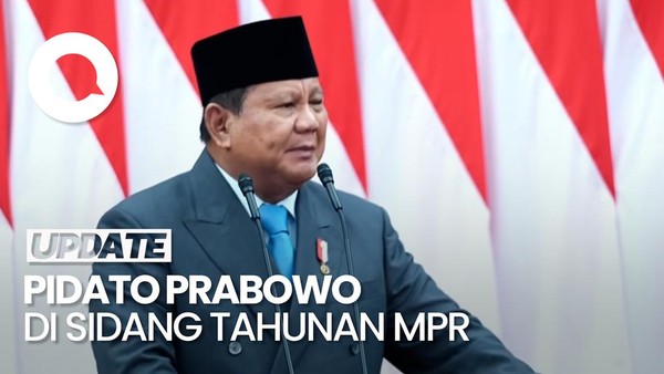 Video Pidato Lengkap Presiden Prabowo di Sidang Tahunan MPR