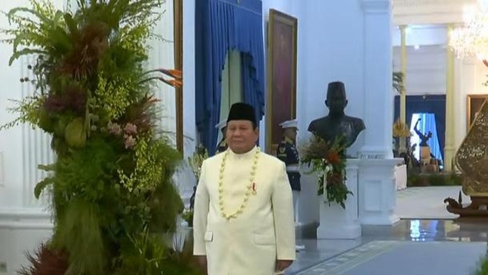 Presiden Prabowo Subianto (Dok YouTube Setpres).