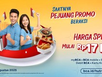 HUT Ke-80 RI, BCA Tawarkan Promo Rp 17 Ribu di Puluhan Merchant Pilihan