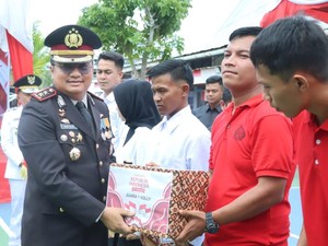 373 Napi Lapas Selatpanjang Kepulauan Meranti Dapat Remisi HUT RI