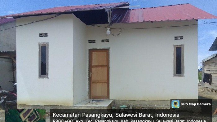 Rumah murah di Pasangkayu, Sulawesi Barat.