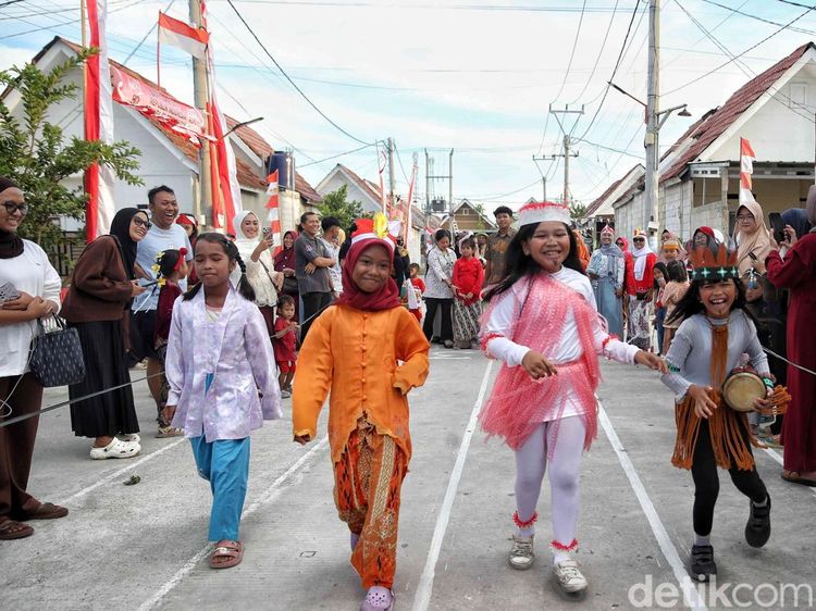 Semarak Karnaval Anak di Babelan Bekasi Rayakan HUT ke-80 RI