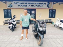 Curi Motor, Residivis di Mataram Ditembak Polisi Saat Hendak Kabur