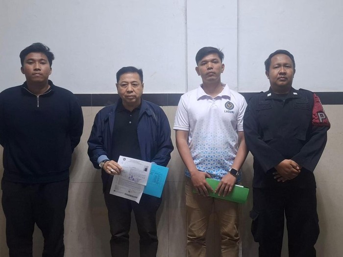 Setya Novanto saat dibebaskan dari Lapas Sukamiskin.