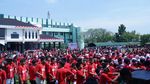 Potret Kemeriahan Perayaan HUT Ke-80 RI di Kodam I Bukit Barisan