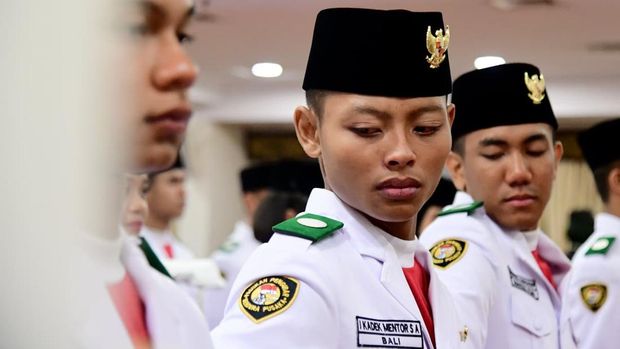 Tim Paskibraka Indonesia Berdaulat (Biro Pers, Media, dan Informasi Sekretariat Presiden)