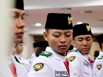 Ini Pembawa-Pembentang Bendera Merah Putih di Istana Merdeka, Dari Sekolah Mana?