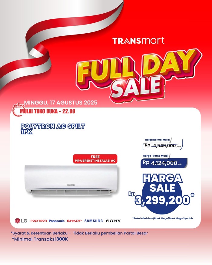 Transmart full day sale