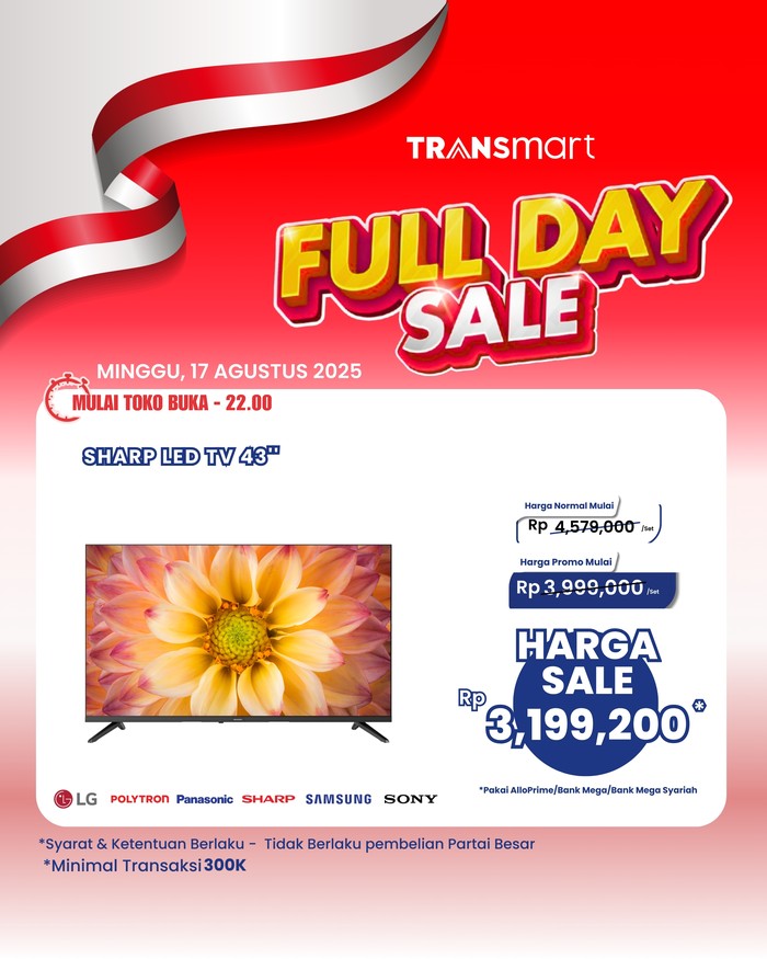 Transmart full day sale