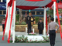 Irwasda Pimpin Upacara HUT Ke-80 RI di Polda Metro Jaya
