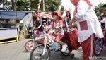 Warga Manggarai Meriahkan HUT ke-80 RI dengan Lomba dan Pawai