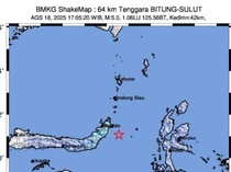Analisis BMKG soal Penyebab Gempa M 5,2 di Bitung Sulut
