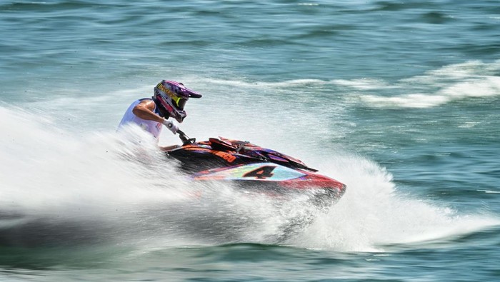 Aquabike Jetski World Championship 2025 yang diselenggarakan di Balige, Kabupaten Toba