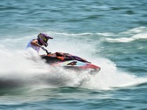 Pebalap Aquabike Nilai Danau Toba Menantang dan Indah