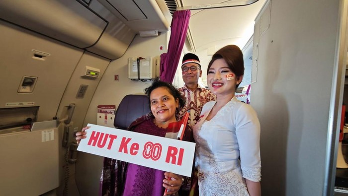 Cara Batik Air Rayakan HUT RI ke-80 di Udara