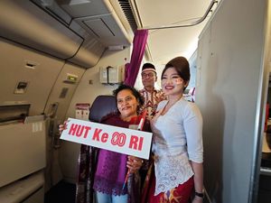Cara Batik Air Rayakan Kemerdekaan RI ke-80 di Atas Udara