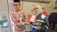 Kapan lagi bisa naik pesawat sembari dapat hadiah tepat di hari Kemerdekaan RI. (dok. Batik Air)