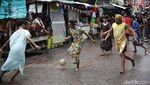 Dari Sepakbola Daster hingga Tantangan Kreatif, Warga Meriahkan HUT RI ke-80