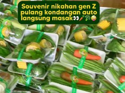 Viral Souvenir Pernikahan Gen Z, Pulang Kondangan Bisa Langsung Masak