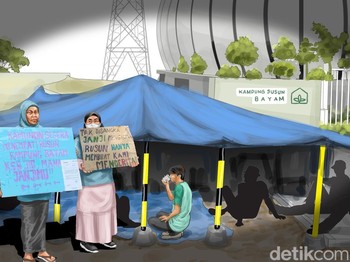 Ujung Perlawanan Warga Kampung Bayam