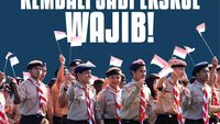 Infografis: Pramuka Kembali Jadi Ekskul Wajib!