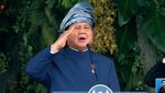 Infografis: Makna Baju Adat Melayu dan Tanjak Biru yang Dipakai Prabowo