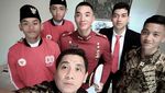 Potret Isra Mashel Arifin Jadi Pasukan Cordon di HUT ke-80 RI