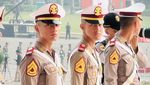 Potret Isra Mashel Arifin Jadi Pasukan Cordon di HUT ke-80 RI
