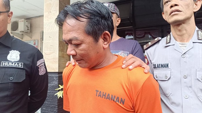 J (38) pelaku yang nyaris mencopet pasutri di Bogor.