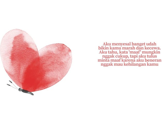 Kata-kata Minta Maaf