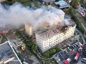 Kharkiv Diguncang Serangan Drone Rusia, Warga Jadi Korban