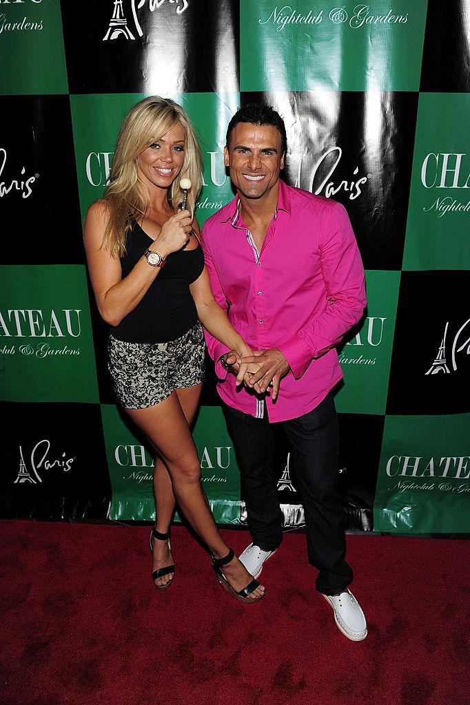 LAS VEGAS, NV - JULY 03:  Television personality Jeremy Jackson (R) and Loni Willison arrive for the official concert after party at Chateau Nightclub & Gardens on July 3, 2011 in Las Vegas, Nevada.  (Photo by Steven Lawton/FilmMagic)