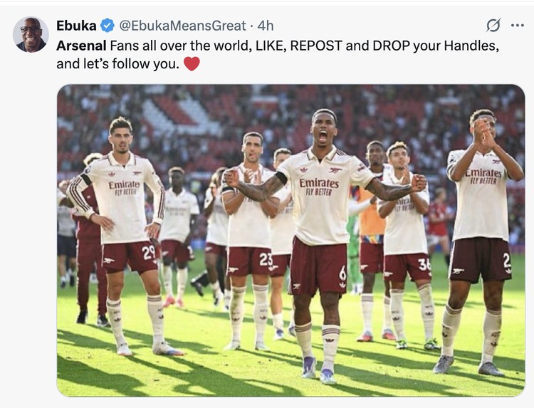 Meme Arsenal vs MU