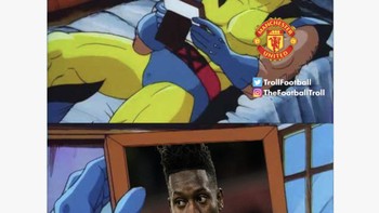 Hayo ngaku siapa yang setelah pertandingan MU vs Arsenal kangen Onana? Foto: X.com