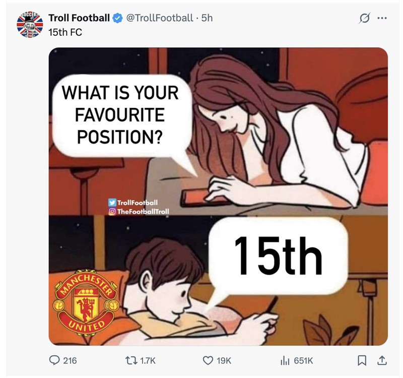Meme Arsenal vs MU