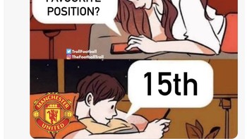 Kekalahan lawan Arsenal membuat MU nongkrong di posisi ke-15 klasemen. Foto: X.com