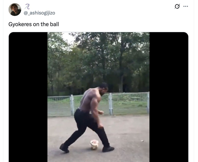 Meme Viktor Gyokeres