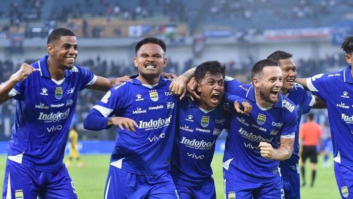 Para pemain Persib Bandung.
