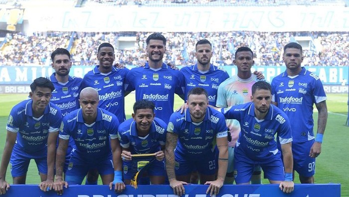 Para pemain Persib Bandung.