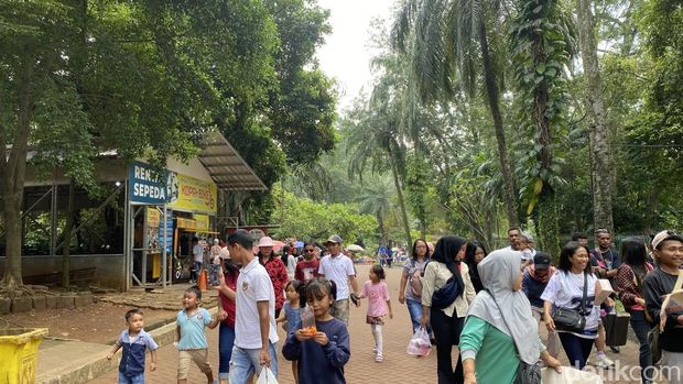 Pengunjung Ragunan