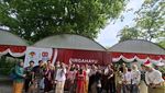 Potret Perayaan HUT ke-80 RI di Hungaria, Lomba-lomba hingga Tumpengan