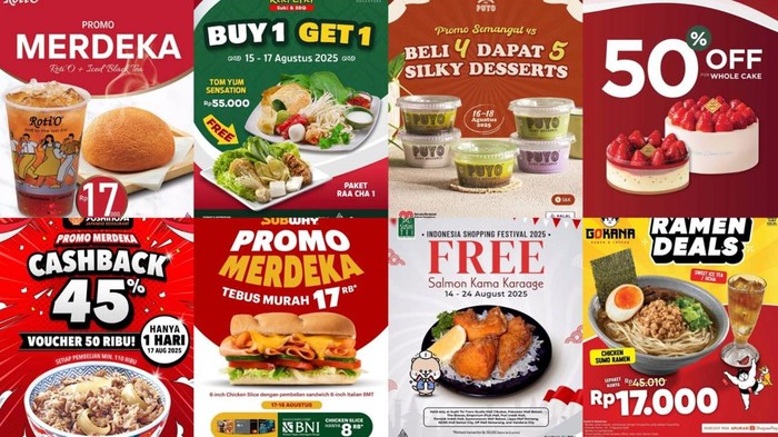 Promo kuliner kemerdekaan.