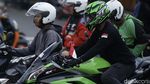 Semarak HUT RI, Kendaraan di Jakarta Kibarkan Bendera Merah Putih