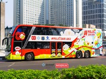 Transjakarta Jadi Kanvas Berjalan Berkat Karya Seniman Lokal