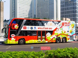 Transjakarta Jadi Kanvas Berjalan Berkat Karya Seniman Lokal