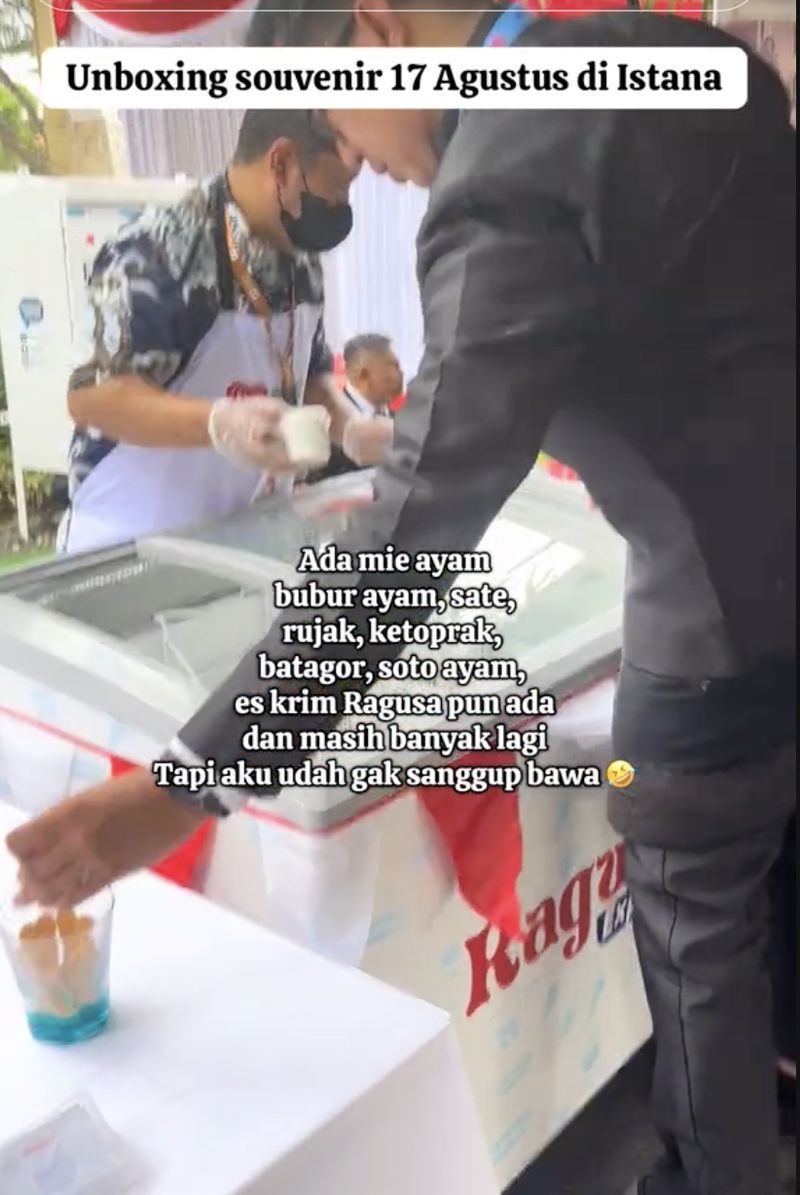 Yuk! Intip Suvenir Makanan dan Minuman di Upacara 17 Agustus Tahun Ini