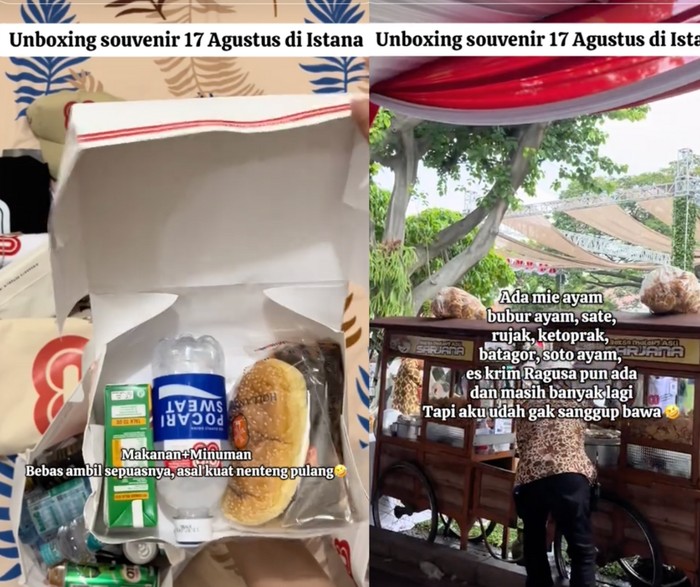 Yuk! Intip Suvenir Makanan dan Minuman di Upacara 17 Agustus Tahun Ini