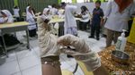 Antusiasme Pelajar SD Jalani Imunisasi HPV