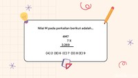 Bisa temukan nilai M dengan cepat tanpa kalkulator? (Foto: detikhealth/Suci Risanti Rahmadania)