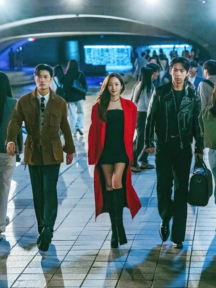 Adegan dalam drama Korea Confidence Queen.